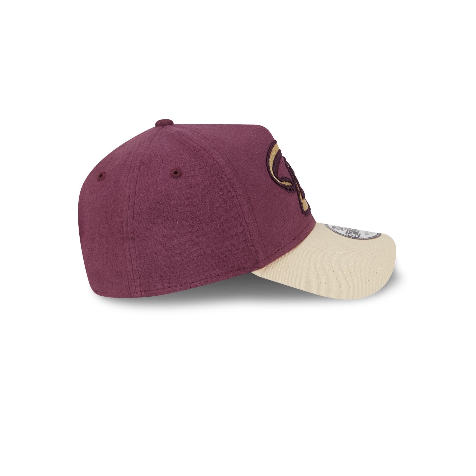 Arizona Diamondbacks Moleskin Crown Maroon 9FORTY A-Frame Snapback Hat