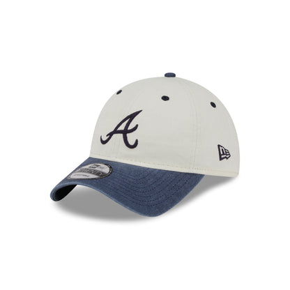 Atlanta Braves Classic Sidescript 9TWENTY Adjustable Hat