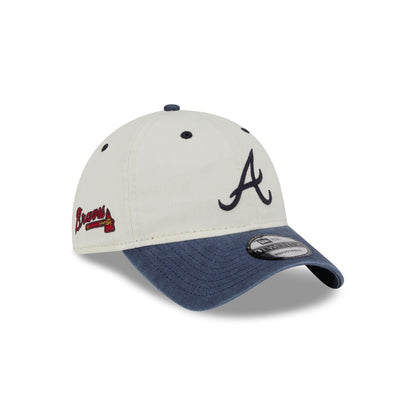 Atlanta Braves Classic Sidescript 9TWENTY Adjustable Hat