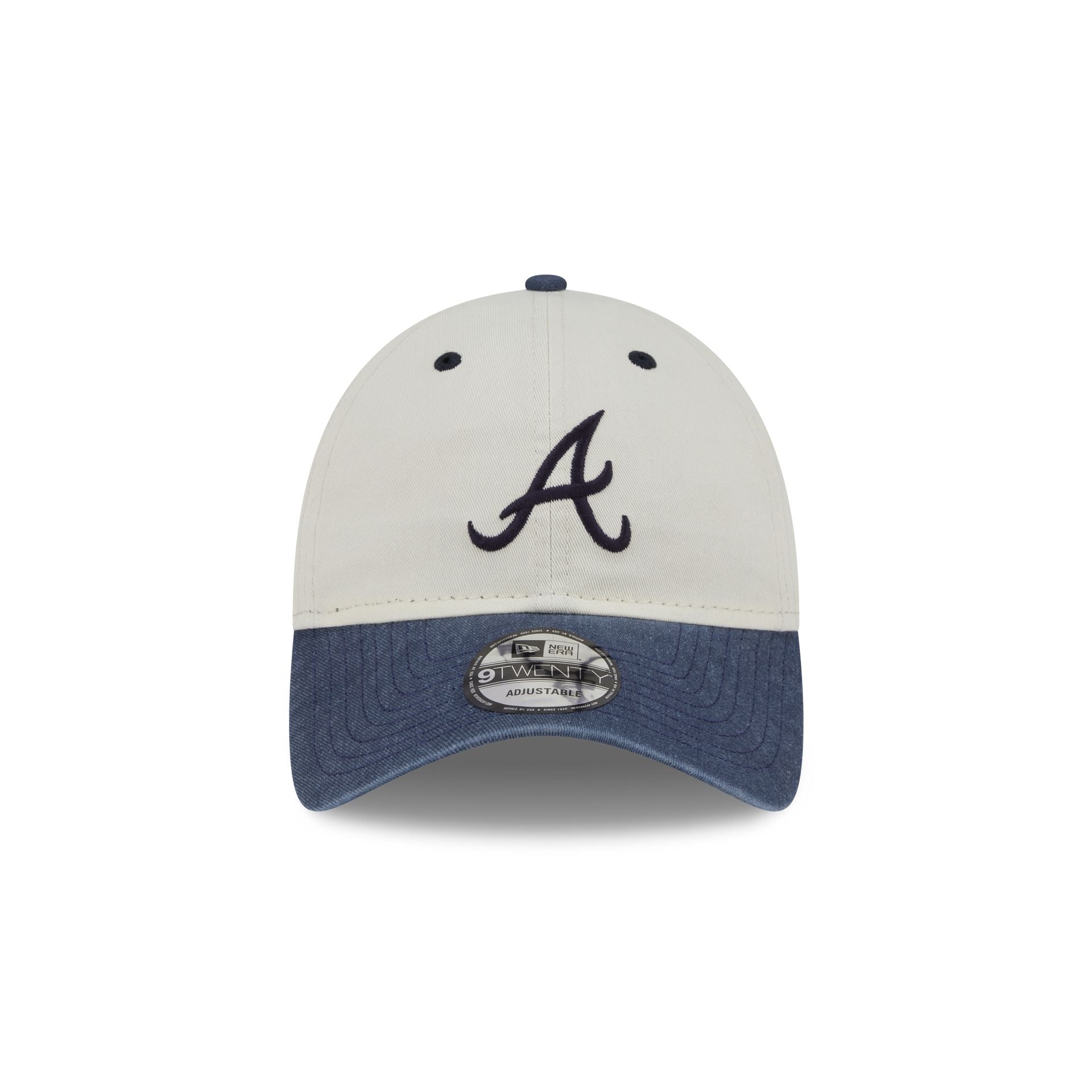 Atlanta Braves Classic Sidescript 9TWENTY Adjustable Hat