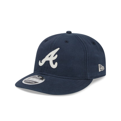 Atlanta Braves Canvas Felt Retro Crown 9FIFTY Adjustable Hat