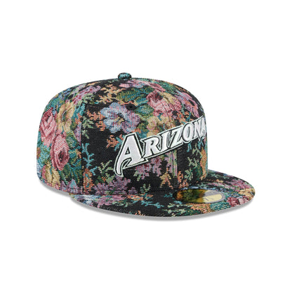 Arizona Diamondbacks Jacquard Pattern 59FIFTY Fitted Hat