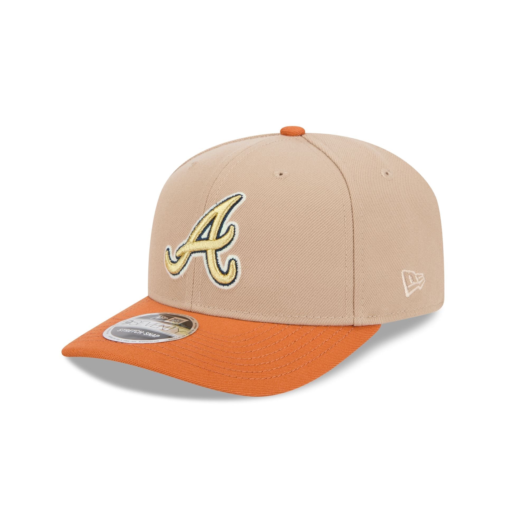 Atlanta Braves Sandy Rust 9SEVENTY Snapback Hat