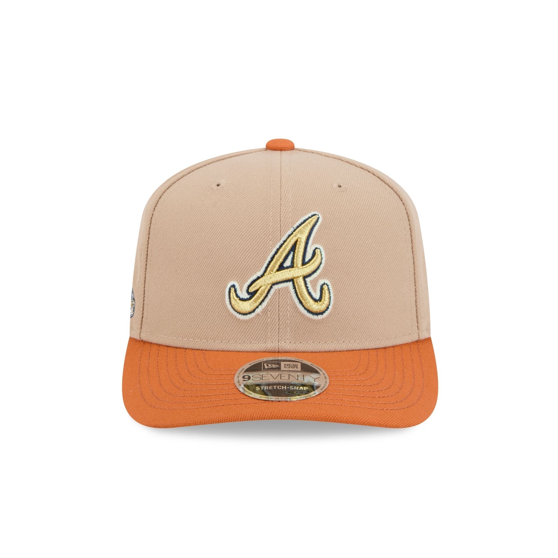 Atlanta Braves Sandy Rust 9SEVENTY Snapback Hat