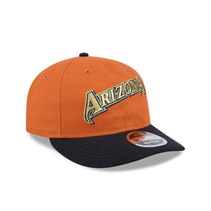 Arizona Diamondbacks Gold Wood Retro Crown 9FIFTY Snapback Hat