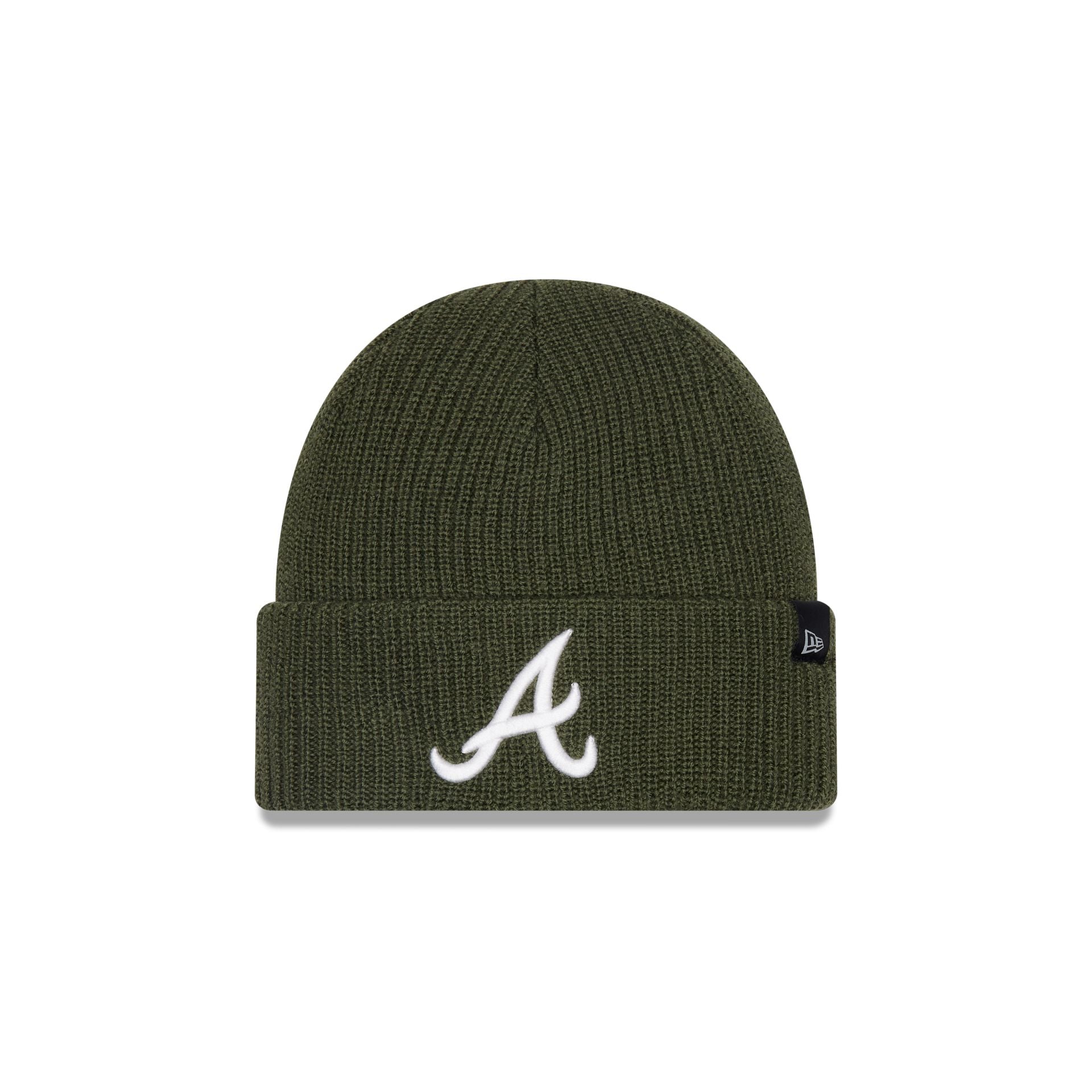 Atlanta Braves Green Merino Wool Knit Beanie