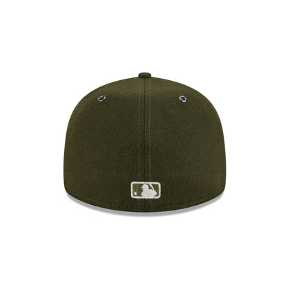 Atlanta Braves New Olive Wool Retro Crown 59FIFTY Fitted Hat