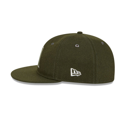 Arizona Diamondbacks New Olive Wool Retro Crown 59FIFTY Fitted Hat