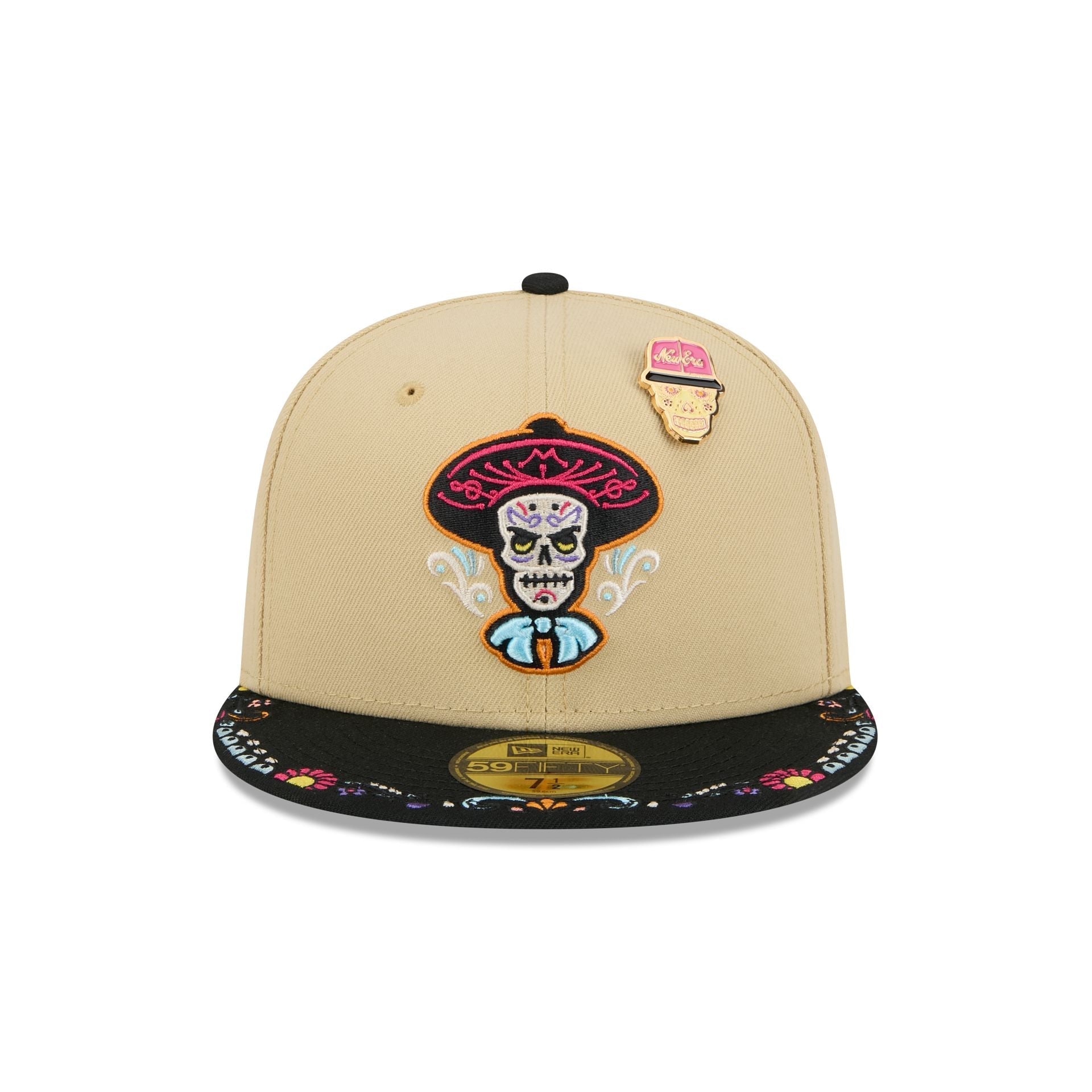 Albuquerque Isotopes Skull Pin 59FIFTY Fitted Hat