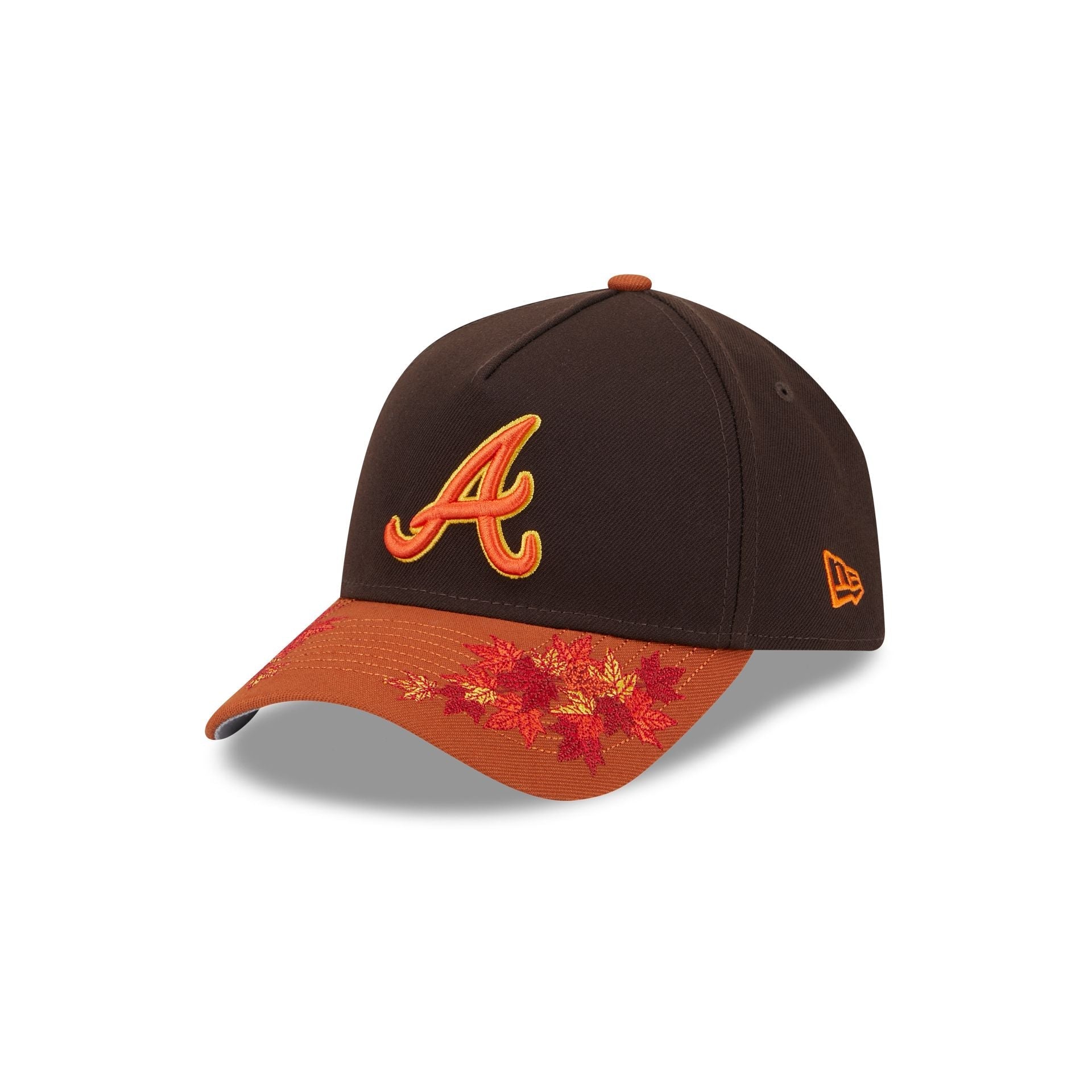 Atlanta Braves Fall Foliage 9FORTY A-Frame Snapback Hat