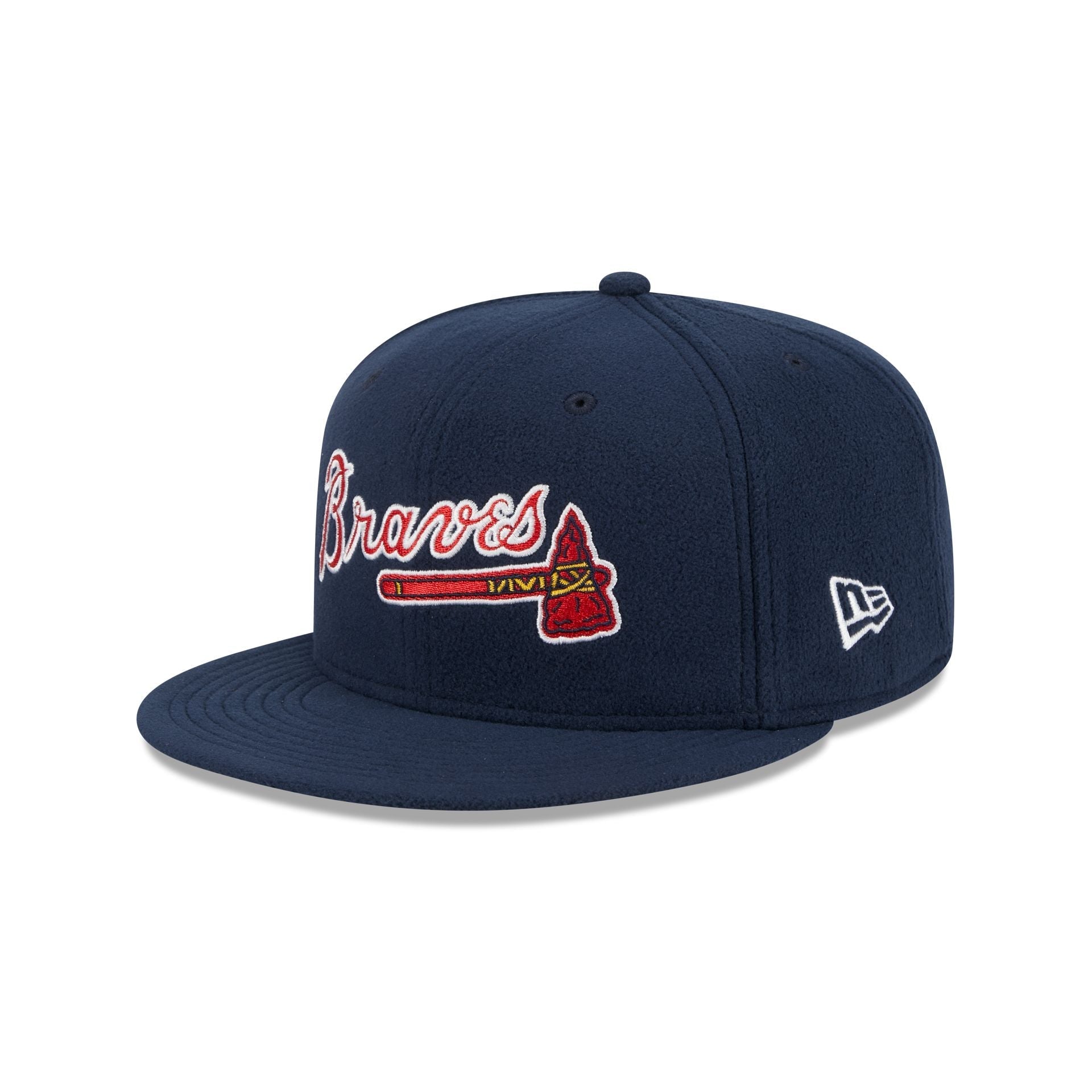 Atlanta Braves Fleece 59FIFTY Fitted Hat