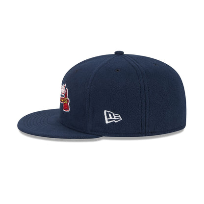 Atlanta Braves Fleece 59FIFTY Fitted Hat