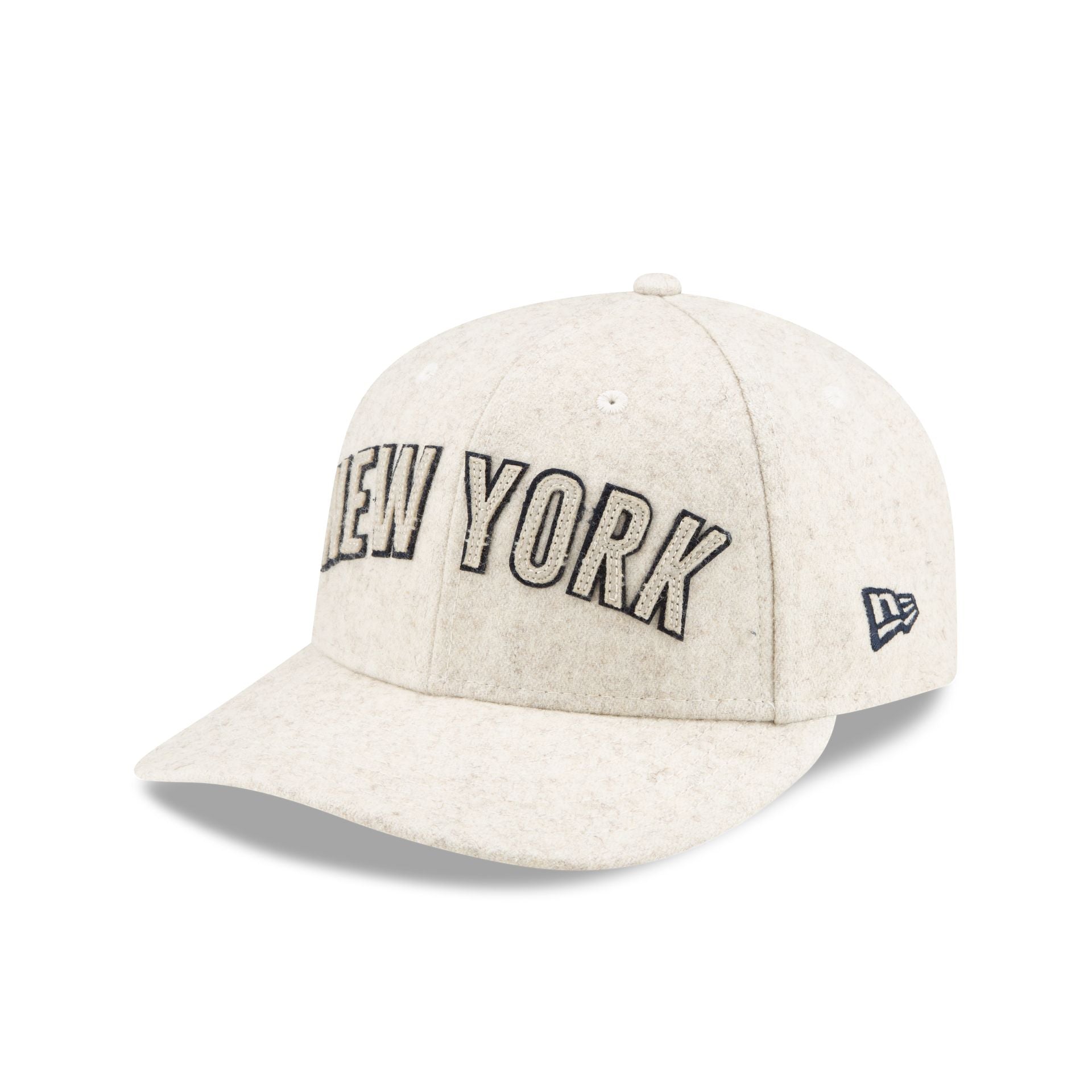 AC Milan x New York Yankees Cream Twill Low Profile 9FIFTY Adjustable Hat