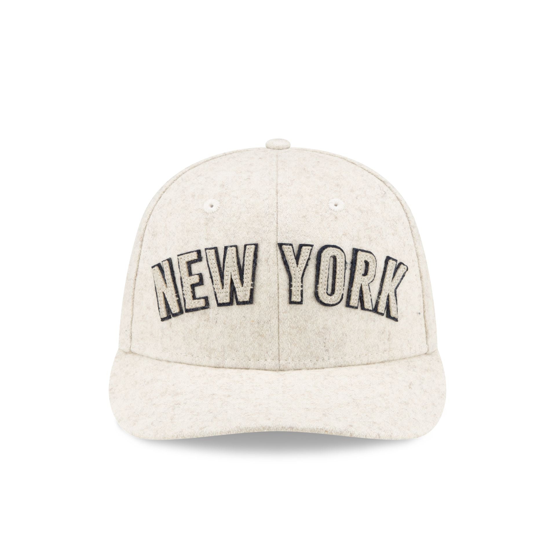 AC Milan x New York Yankees Cream Twill Low Profile 9FIFTY Adjustable Hat