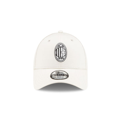 AC Milan x New York Yankees Cream 9FORTY Adjustable Hat