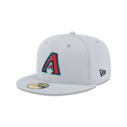 Arizona Diamondbacks 2025 Clubhouse Gray 59FIFTY Fitted Hat