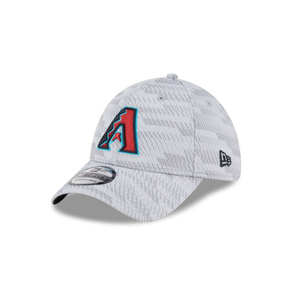 Arizona Diamondbacks 2025 Clubhouse Gray 39THIRTY Stretch Fit