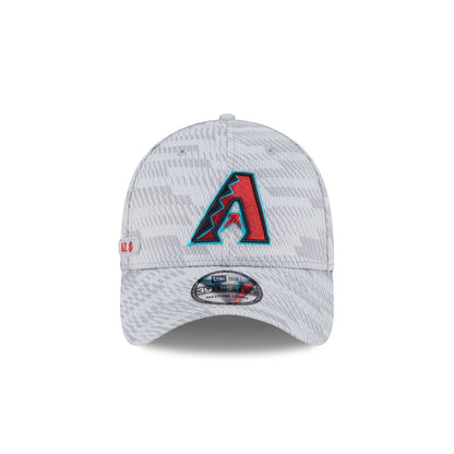 Arizona Diamondbacks 2025 Clubhouse Gray 39THIRTY Stretch Fit