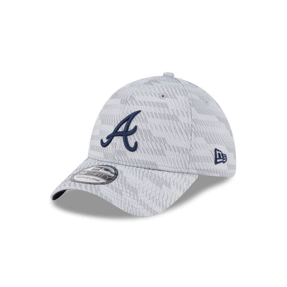 Atlanta Braves 2025 Clubhouse Gray 39THIRTY Stretch Fit