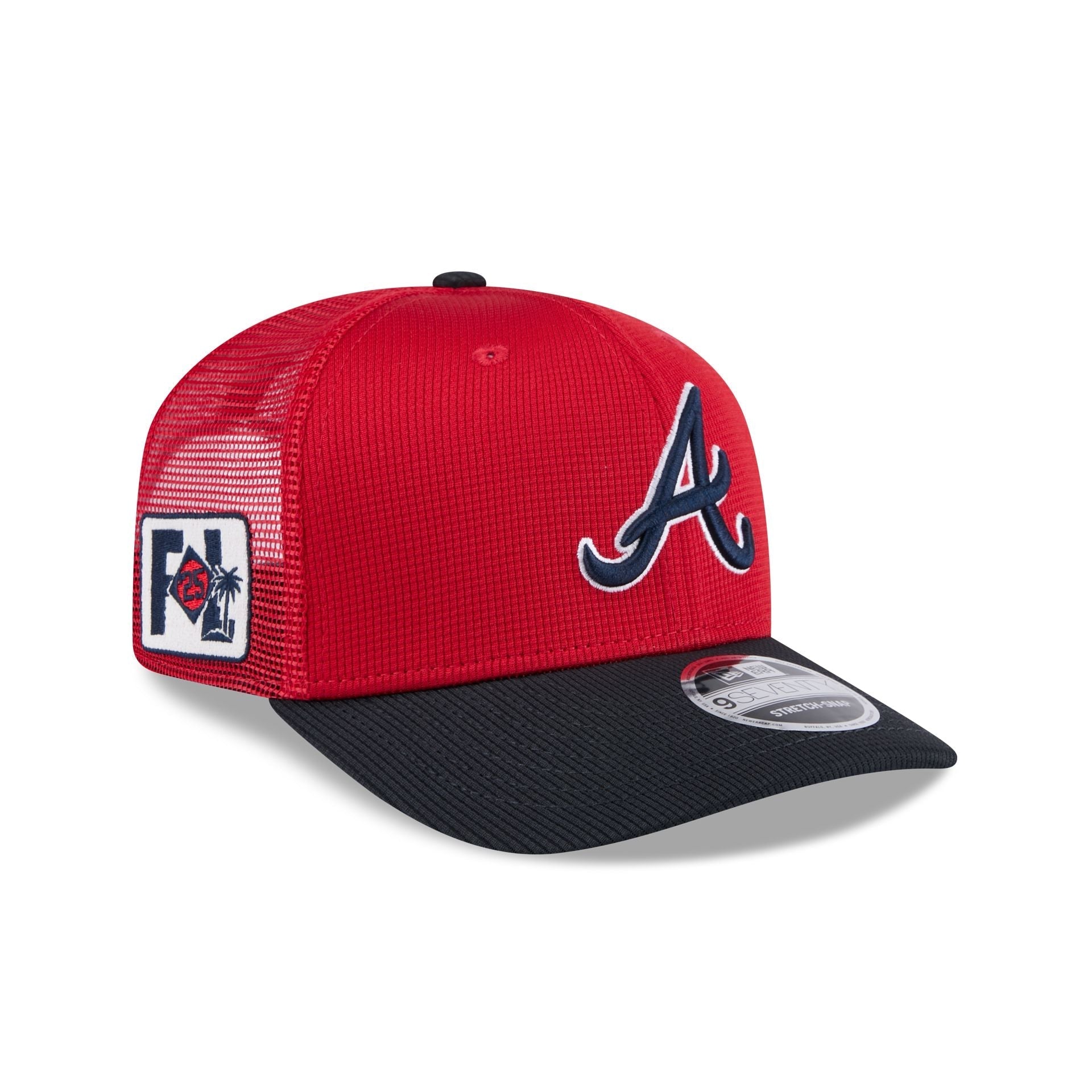 Atlanta Braves 2025 Spring Training 9SEVENTY Trucker Hat