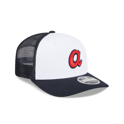 Atlanta Braves 2025 Batting Practice 9SEVENTY Trucker Hat