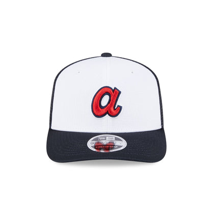 Atlanta Braves 2025 Batting Practice 9SEVENTY Trucker Hat