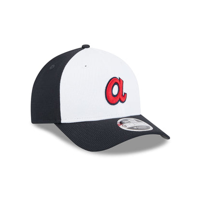 Atlanta Braves 2025 Batting Practice 9FORTY M-Crown Snapback Hat