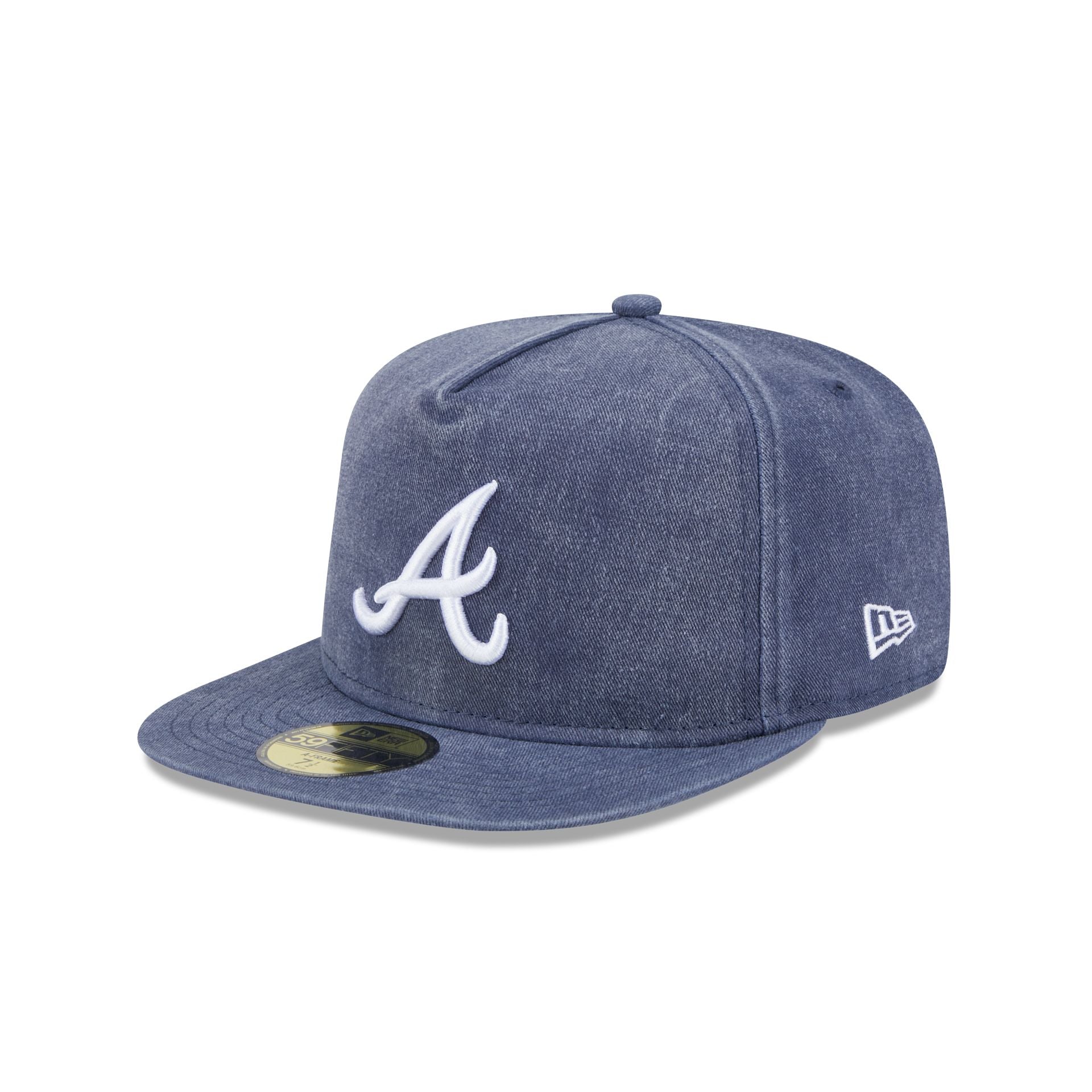 Atlanta Braves Pigment Dye 59FIFTY A-Frame Fitted Hat