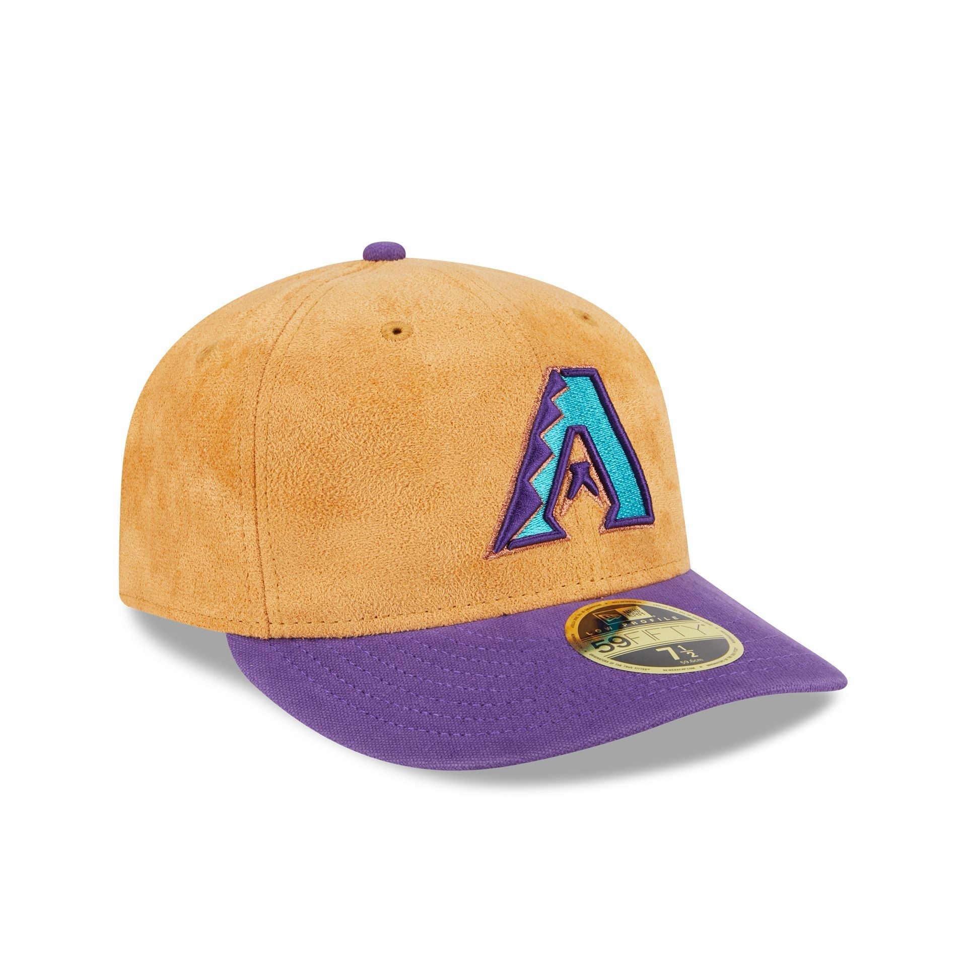 Arizona Diamondbacks Tan Texture Low Profile 59FIFTY Fitted Hat