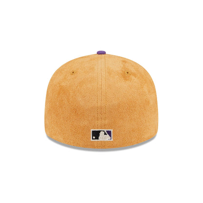 Arizona Diamondbacks Tan Texture Low Profile 59FIFTY Fitted Hat