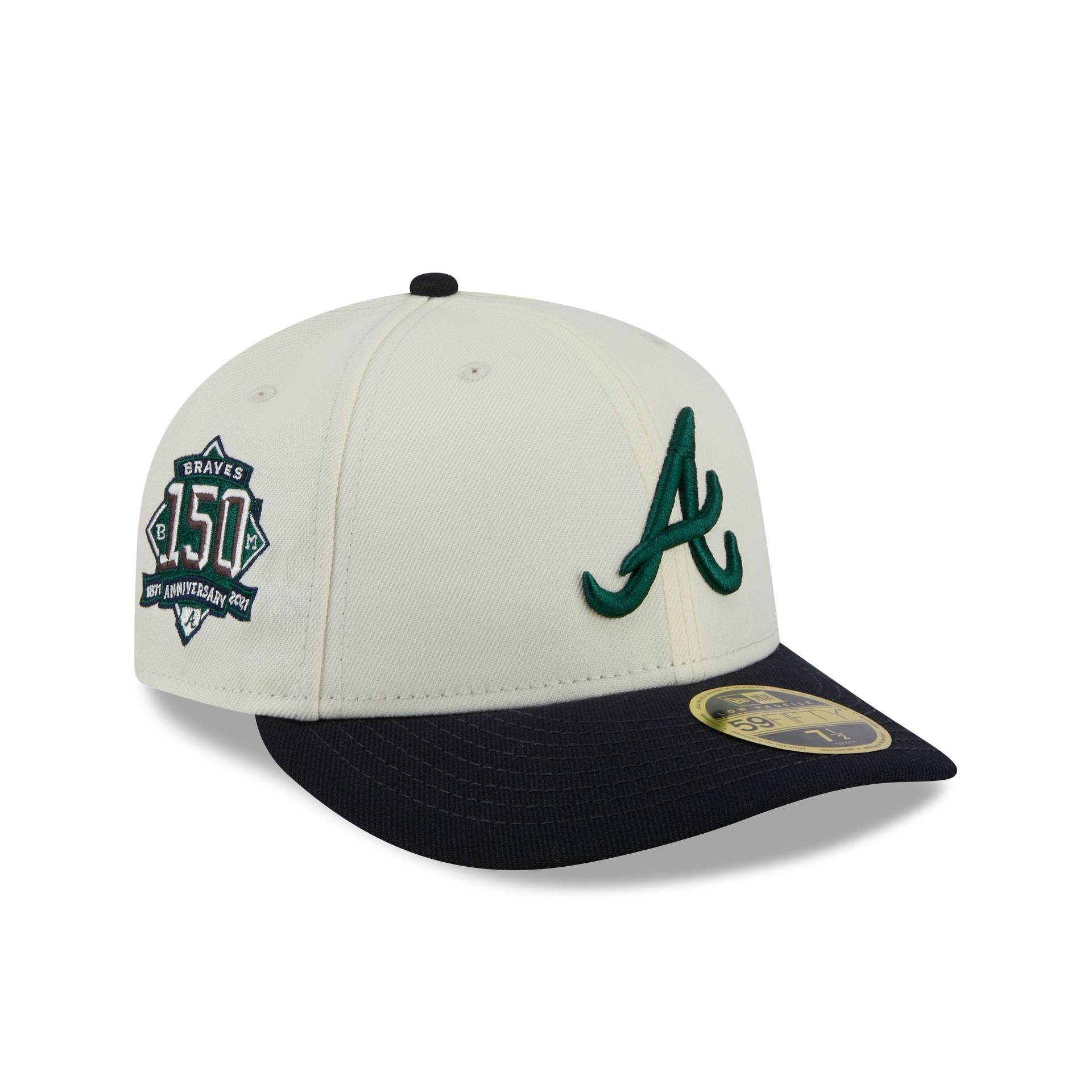 Atlanta Braves Mahogany Dust Low Profile 59FIFTY Fitted Hat