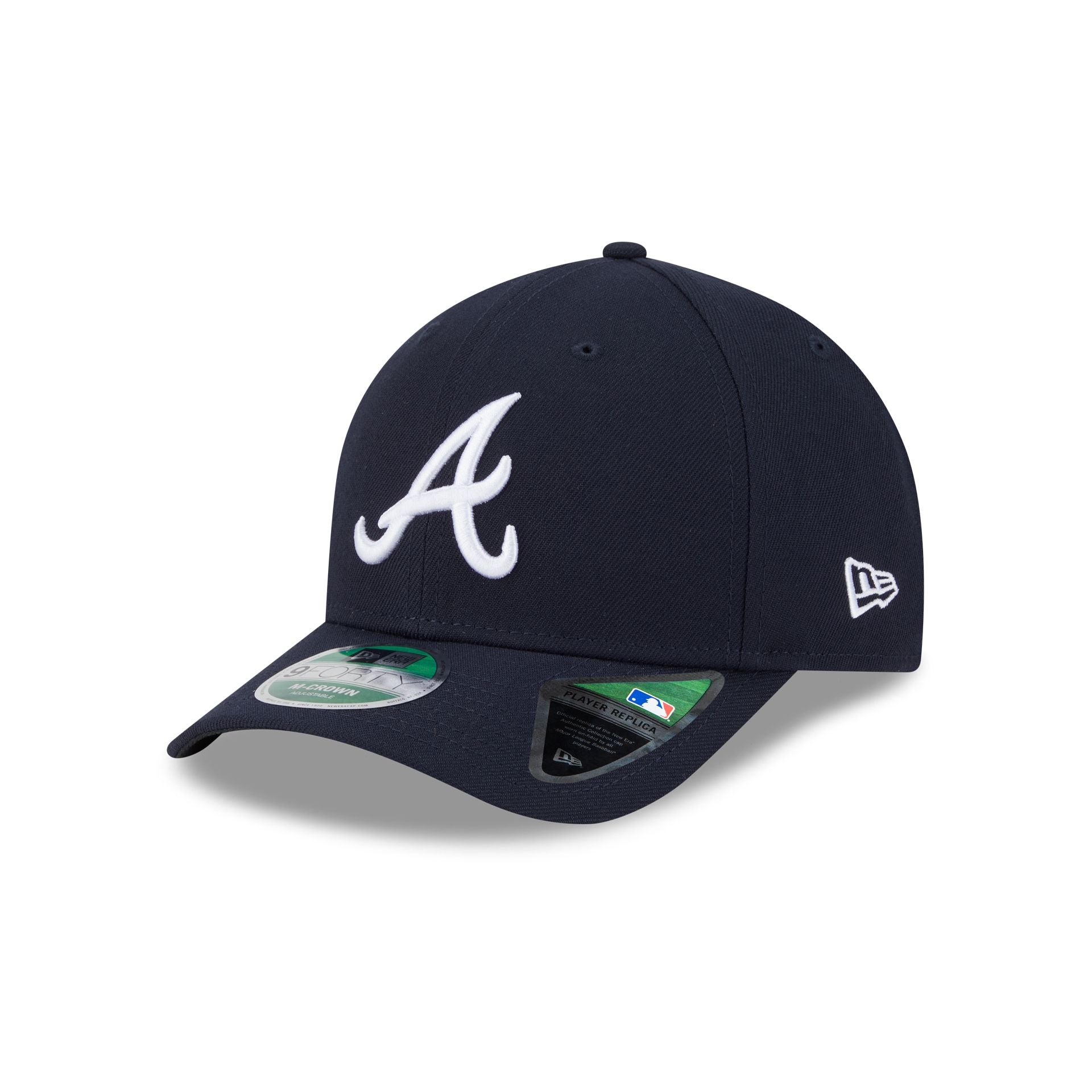 Atlanta Braves Road 9FORTY M-Crown Snapback Hat