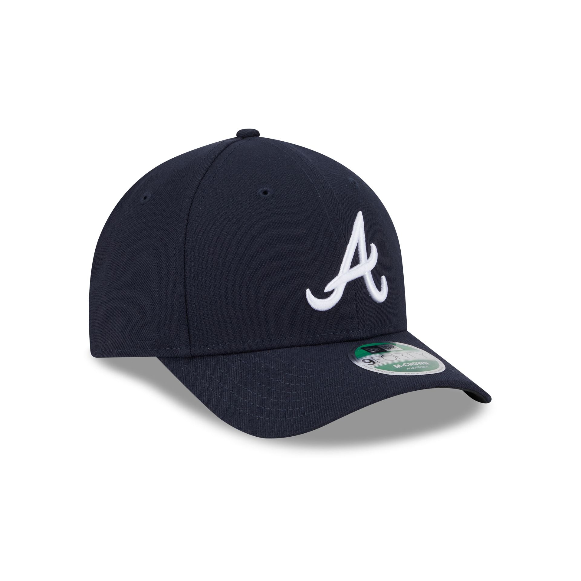 Atlanta Braves Road 9FORTY M-Crown Snapback Hat