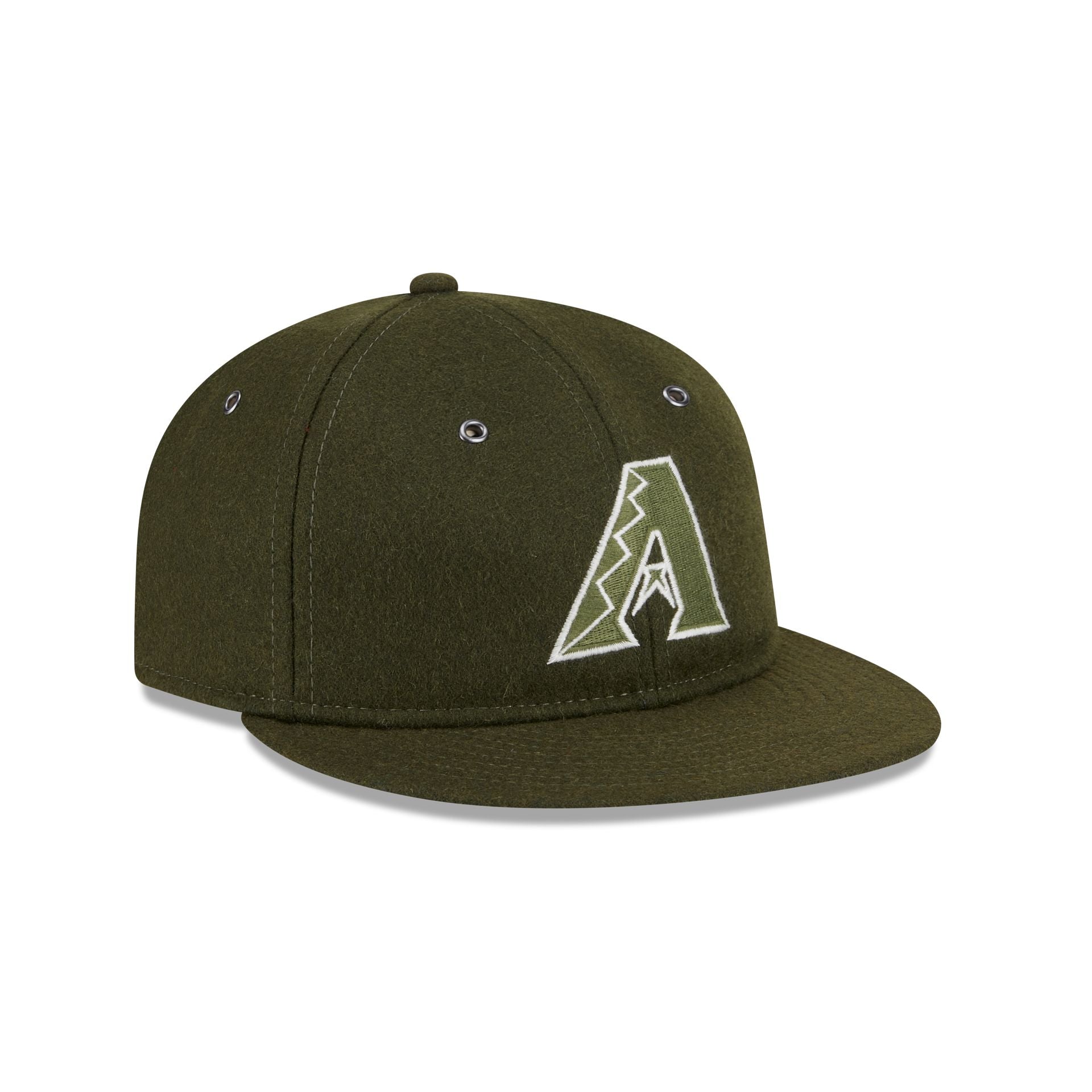 Arizona Diamondbacks New Olive Wool Retro Crown 9FIFTY Adjustable Hat