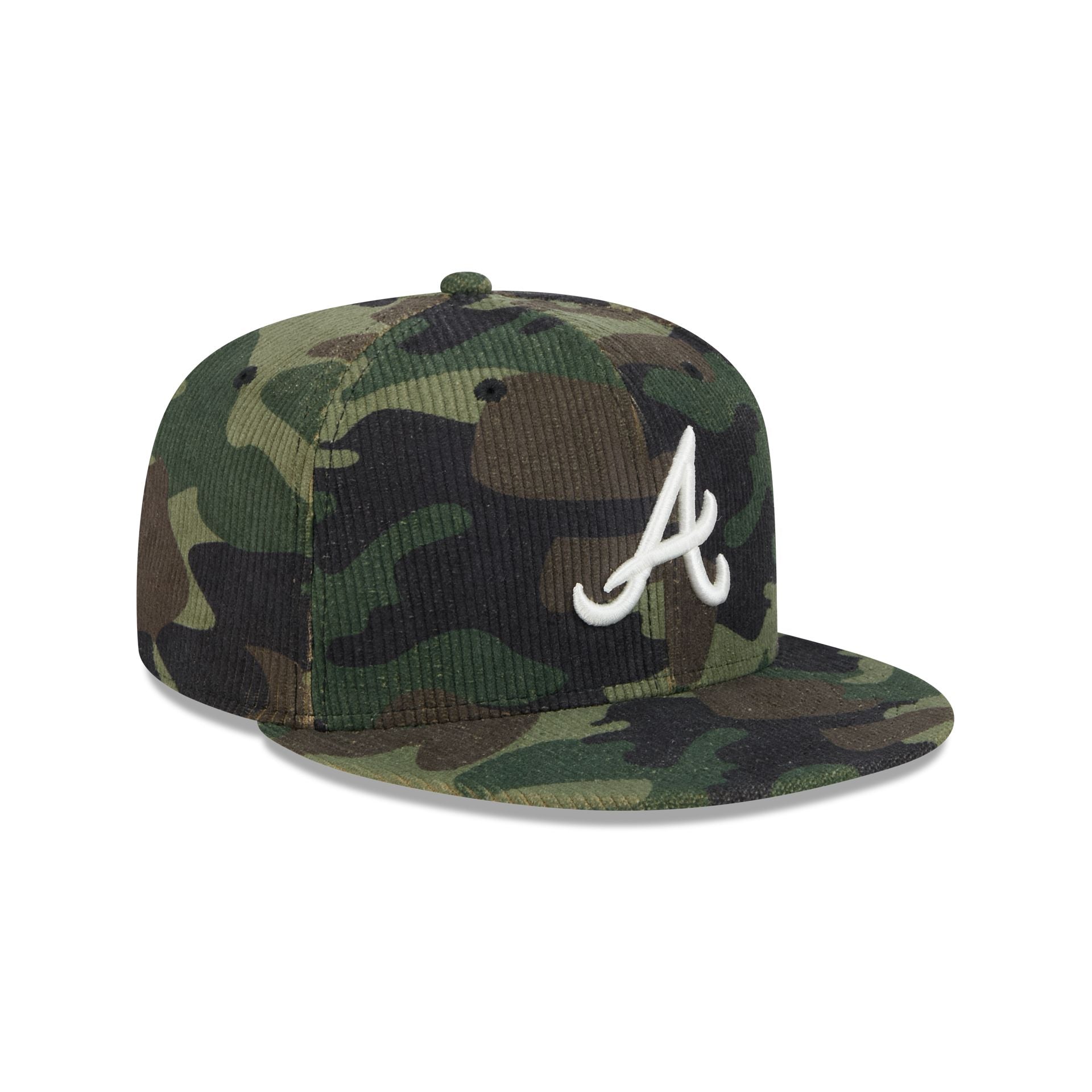 Atlanta Braves Camo Cord 59FIFTY Fitted Hat