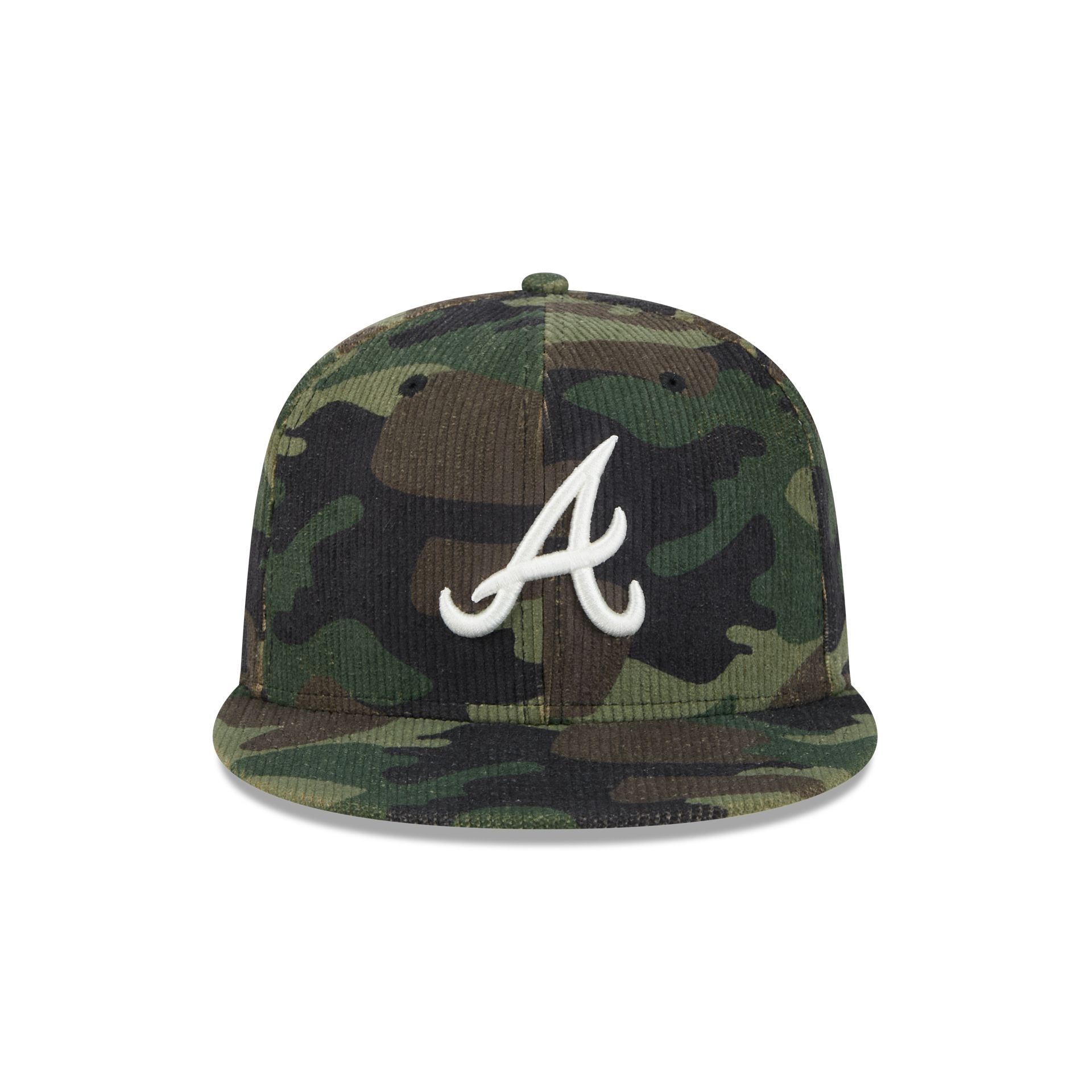 Atlanta Braves Camo Cord 59FIFTY Fitted Hat