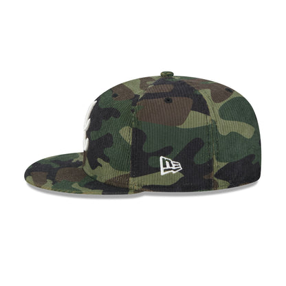 Atlanta Braves Camo Cord 59FIFTY Fitted Hat