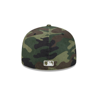 Atlanta Braves Camo Cord 59FIFTY Fitted Hat