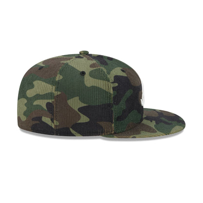 Atlanta Braves Camo Cord 59FIFTY Fitted Hat