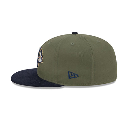 Atlanta Braves Olive Green 59FIFTY Fitted Hat