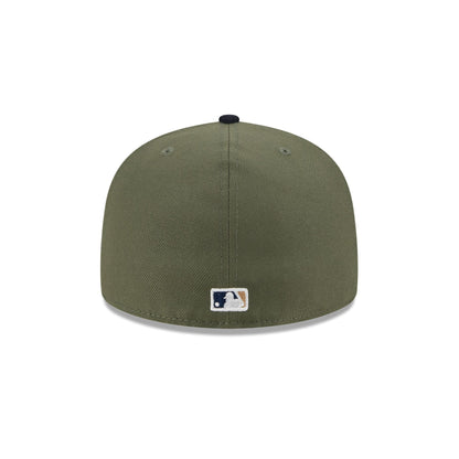 Atlanta Braves Olive Green 59FIFTY Fitted Hat