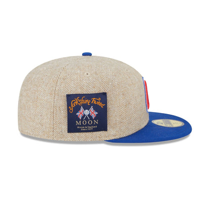 Atlanta Braves Herringbone Moon 59FIFTY Fitted Hat