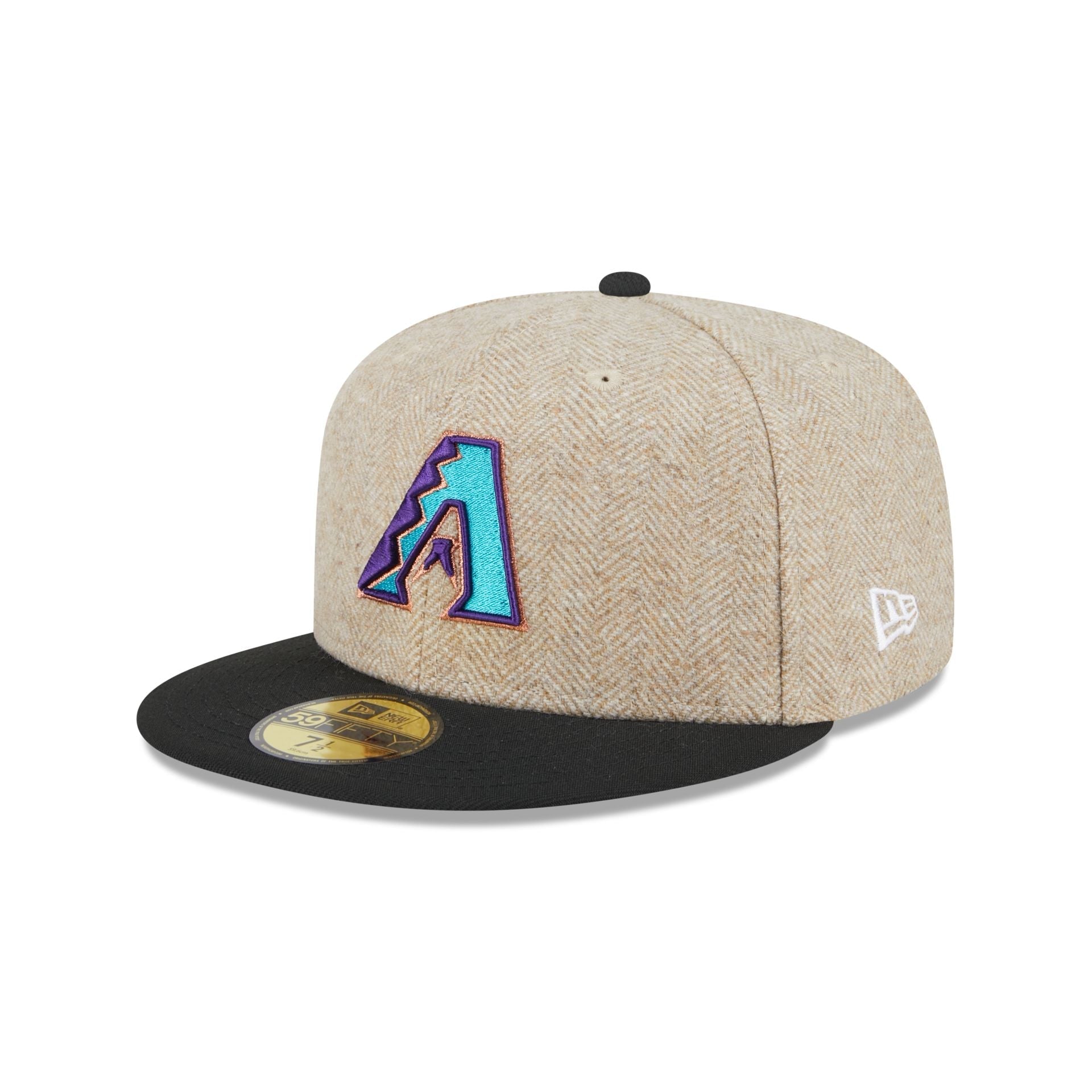 Arizona Diamondbacks Herringbone Moon 59FIFTY Fitted Hat