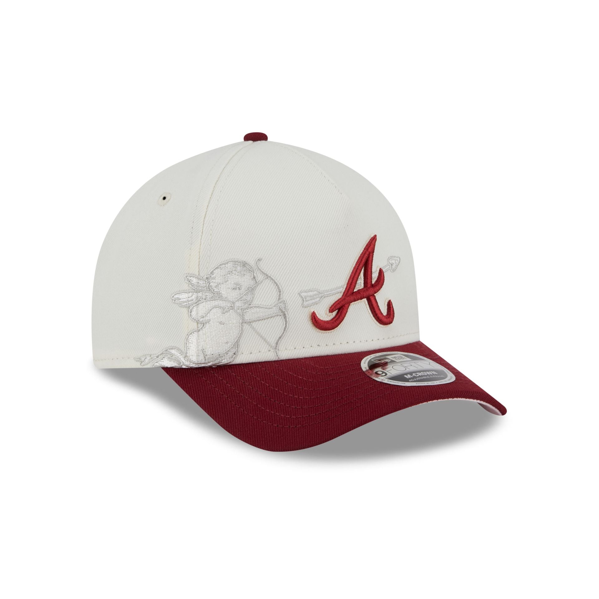 Atlanta Braves Cherub 9FORTY M-Crown A-Frame Snapback Hat