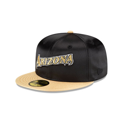 Arizona Diamondbacks Metallic Gold 59FIFTY Fitted Hat