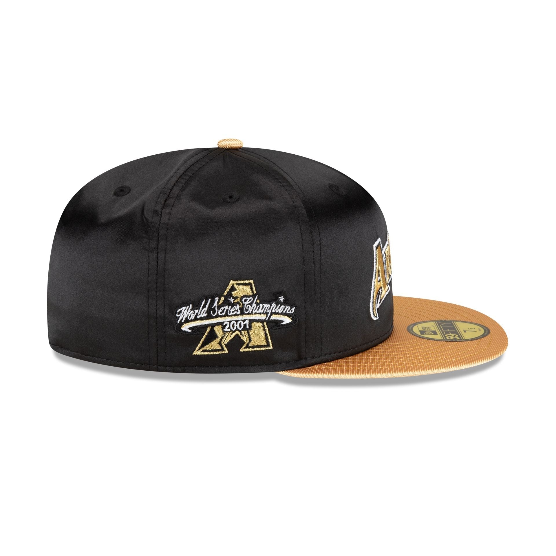 Arizona Diamondbacks Metallic Gold 59FIFTY Fitted Hat