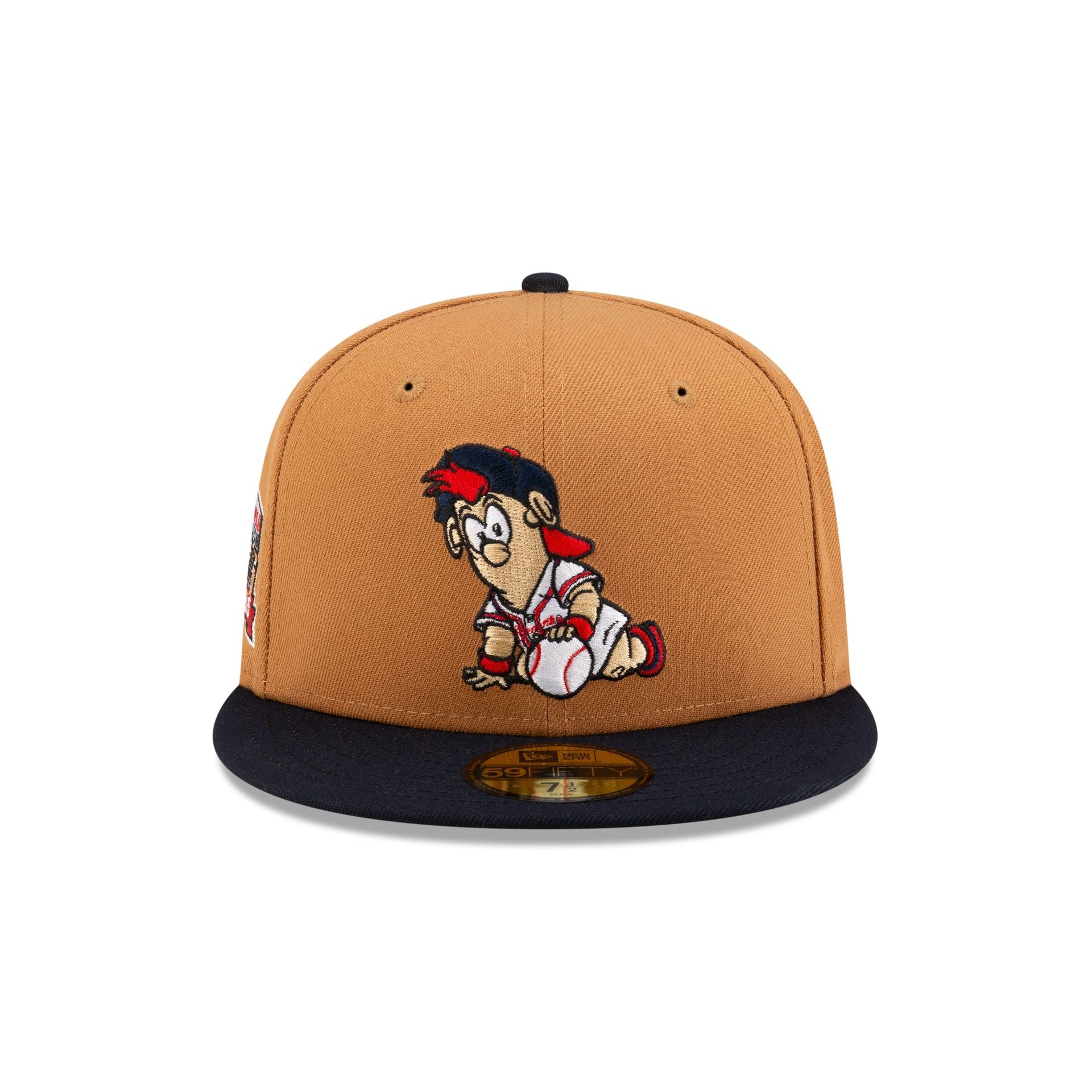 Atlanta Braves Mini Mascot 59FIFTY Fitted Hat