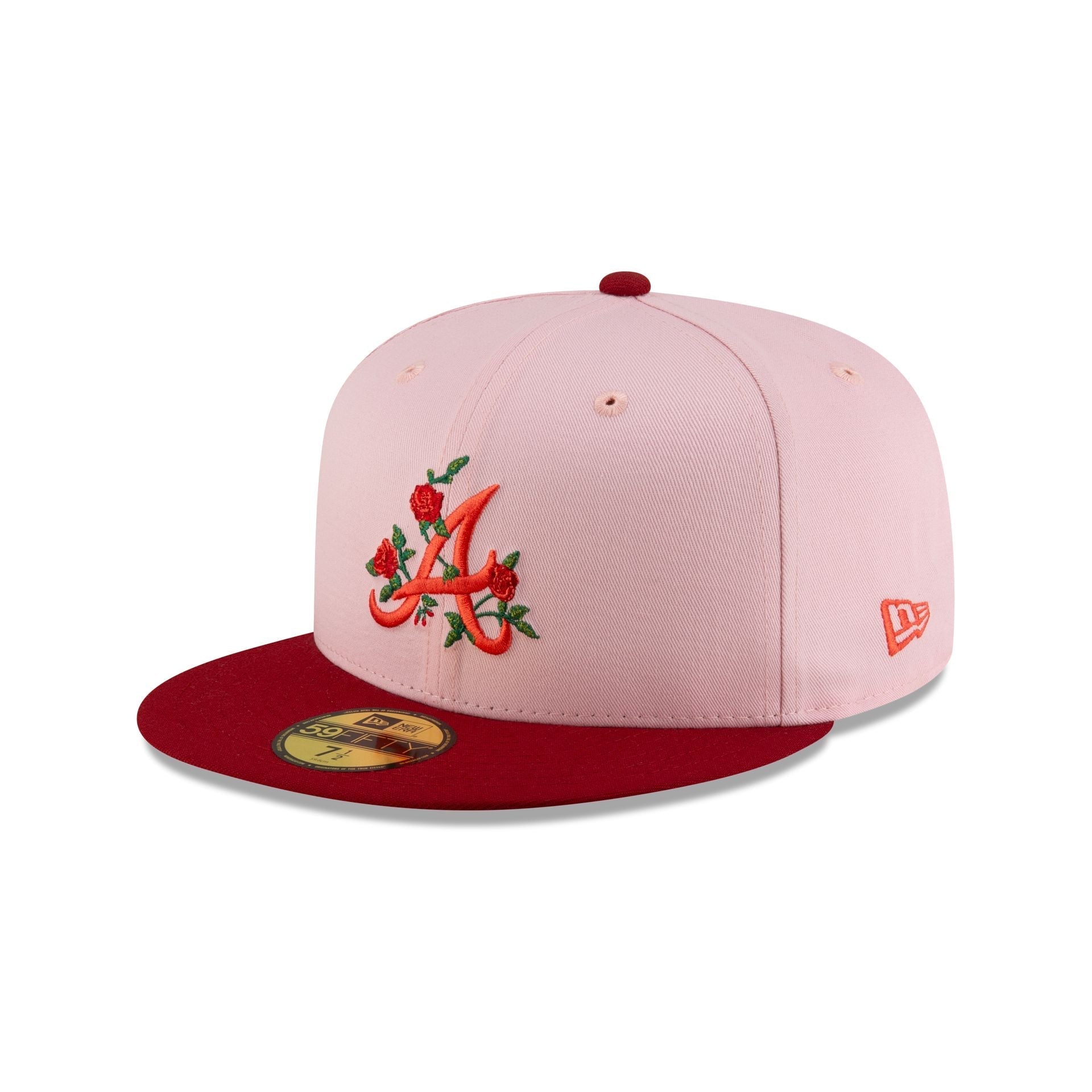 Atlanta Braves Roses 59FIFTY Fitted Hat