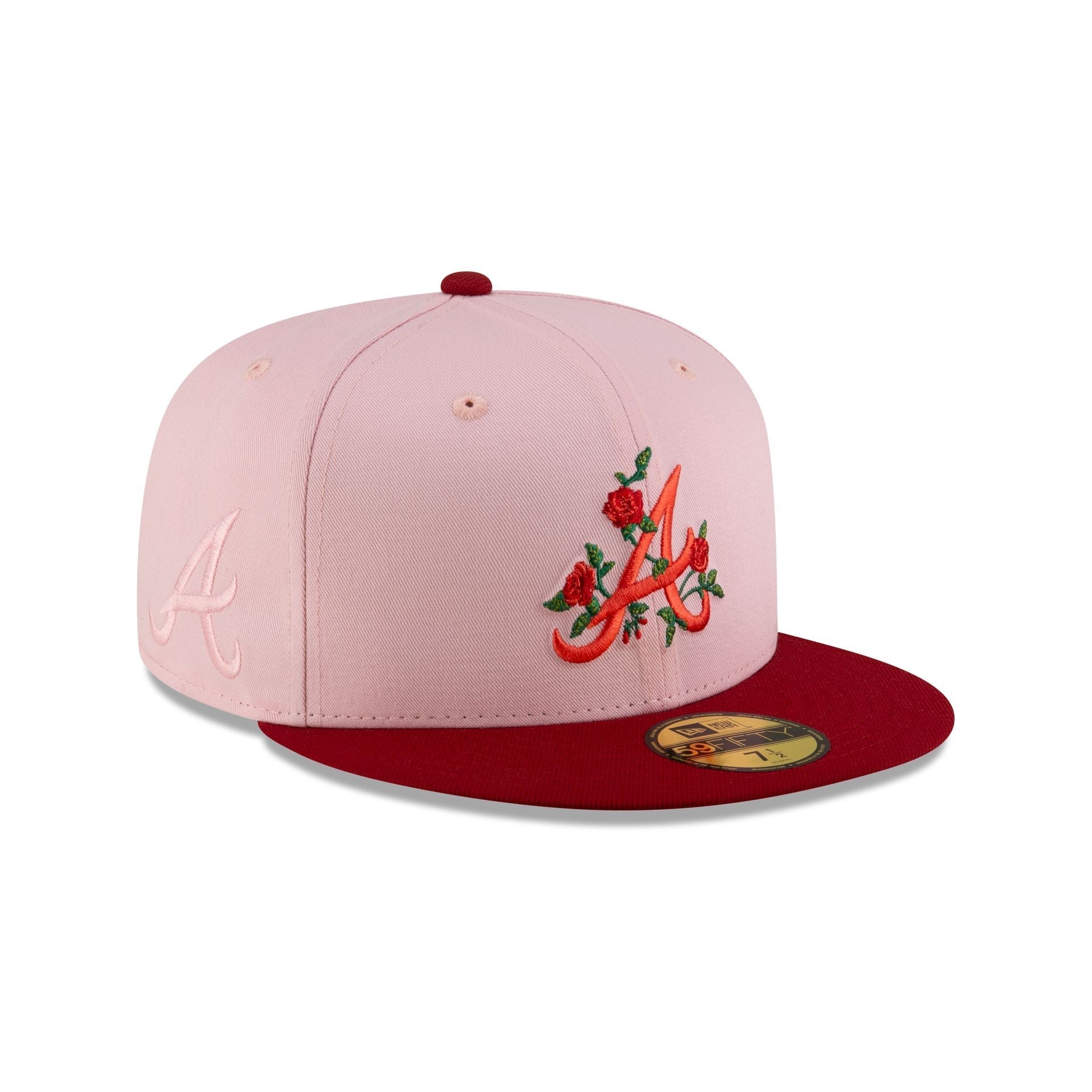 Atlanta Braves Roses 59FIFTY Fitted Hat