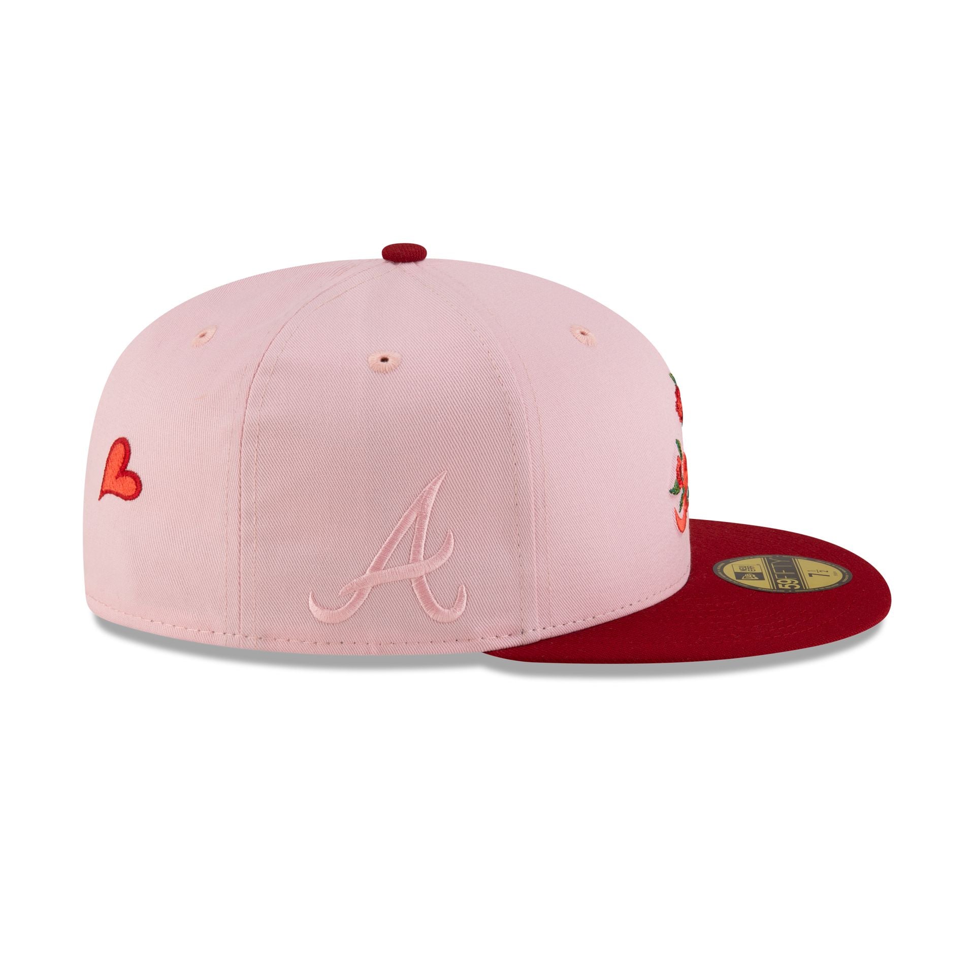 Atlanta Braves Roses 59FIFTY Fitted Hat